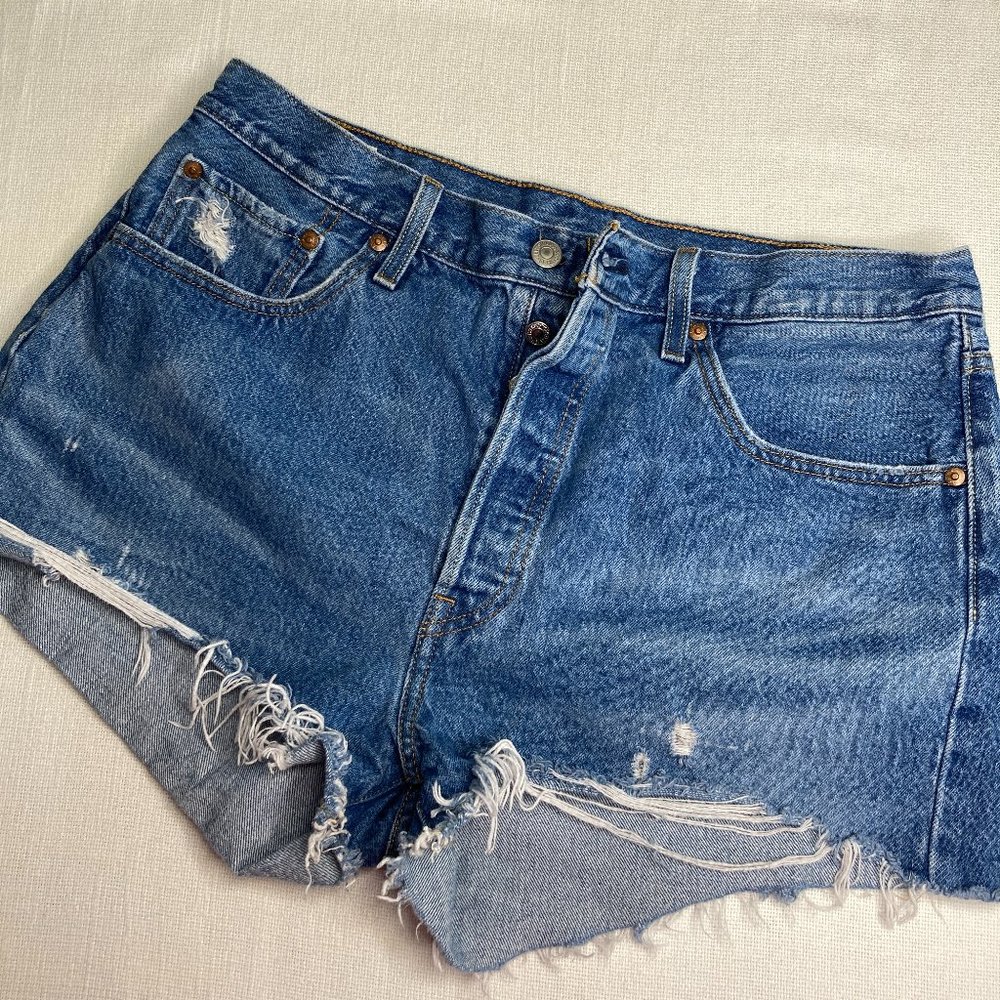 Levi's 501 Big E Button Fly Shorts